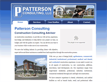 Tablet Screenshot of pattersonconsultingllc.com